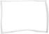 WG03F00914 Refrigerator Gasket