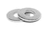 3/8" SAE Low Carbon Flat Washers, Zinc