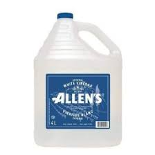 Industrial White Vinegar, 5% Acetic Acid 4L