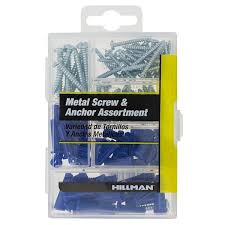 Hillman Plastic Anchor with Screws Kit 130201 (Small) - 100 pc