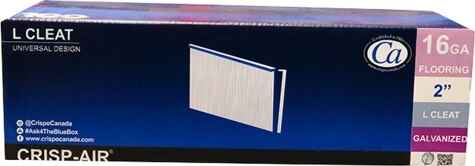 2" Crisp-Air Flooring L Cleat Nails
