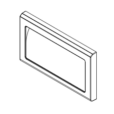 W11094883 Refrigerator Crisper Drawer Front