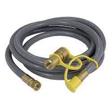 10' Natural Gas Grill Hose, 3/8" ID, QD and Swivel Ends - XPart Supply