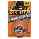 Tough Mounting Tape, Clear, 1" x 5'
