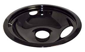 WG02L01430 Range Drip Bowl, Black, 8"