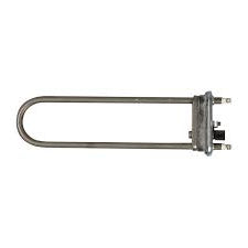 Washer heating element with thermistor