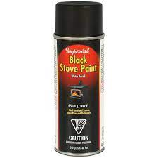 Black Aerosol Stove & BBQ Paint, 340g - XPart Supply