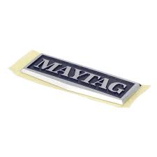 Maytag nameplate / badge