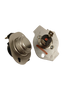 279769 dryer thermal cutoff kit two metal thermal fuses with mounting plates for dryer safety