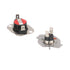 279769 dryer thermal cutoff kit two circular thermal cutoff switches replacement dryer safety parts