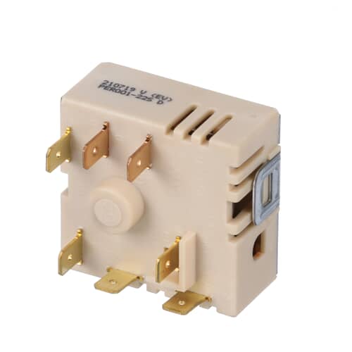 LG EBF62174904 oven element switch part with multiple brass connectors for appliance repair