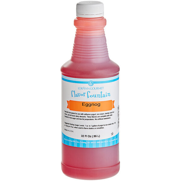 Eggnog Flavor - 4 oz. - 32 oz. - Ice Cream and Beverage Flavors - LorAnn Oils - Canadian Distribution - Ships Free Within Canada on Orders Above CAD $199