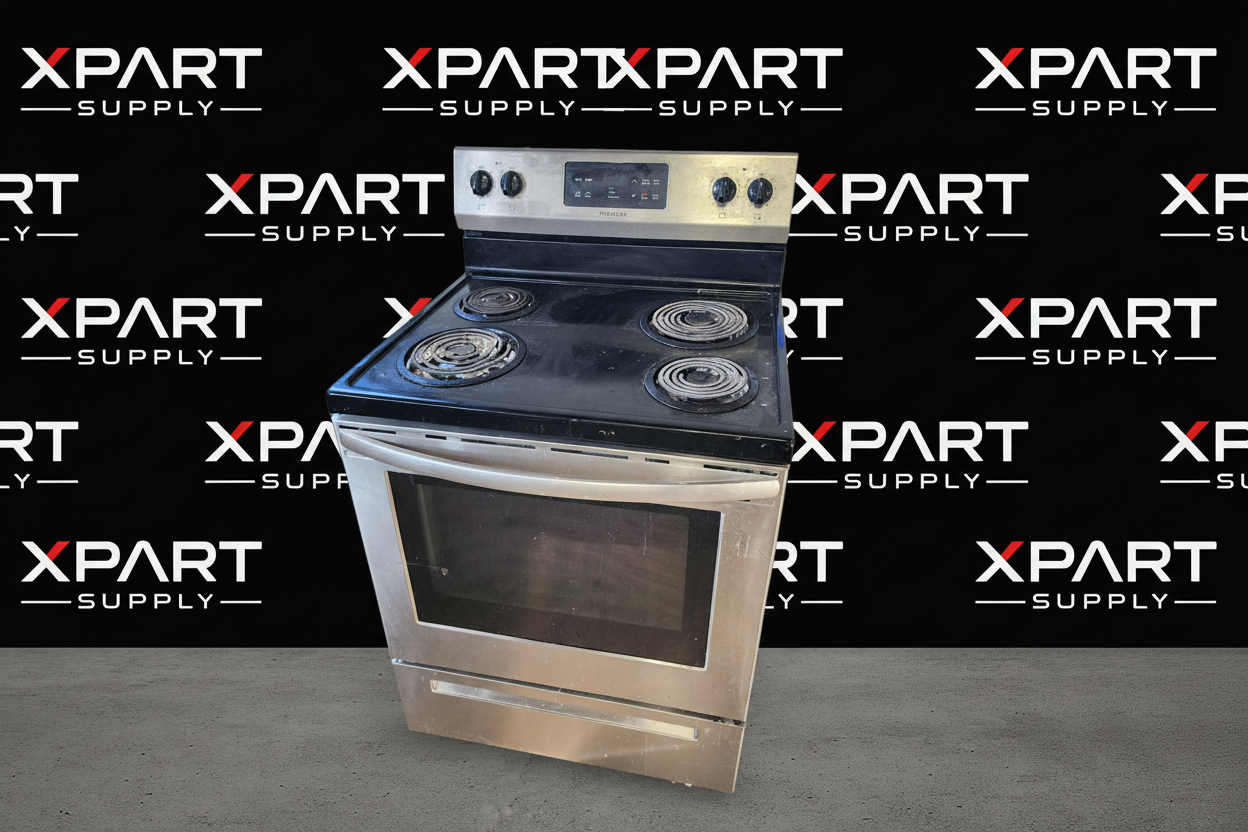 Electric Range with XPart Supply branded background