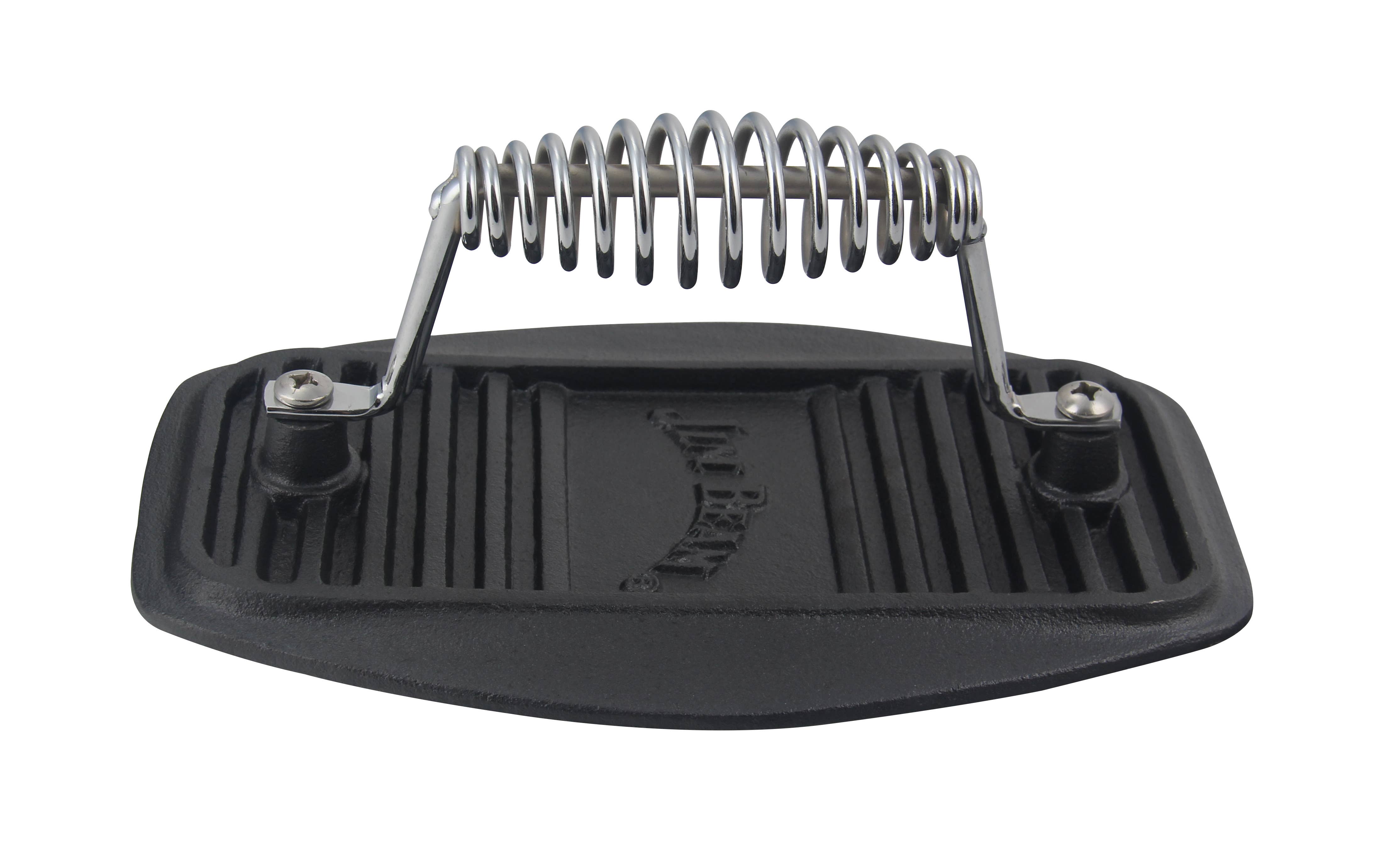 Jim Beam 9" Stainless Steel Cast Iron Meat Press