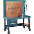 Maxi-Bench Workstation, Steel/Wood Surface, 60" W x 30" D x 76" H