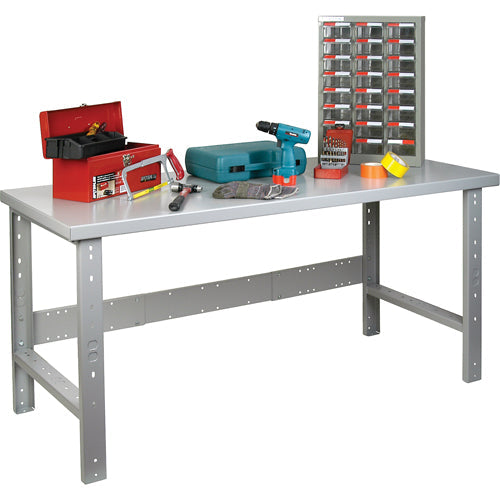 Pre-Designed Workbench, 72" W x 30" D x 34" H, 2500 lbs. Capacity