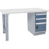 Pre-Designed Workbench, 60" W x 36" D x 34" H, 2500 lbs. Capacity
