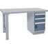 Pre-Designed Workbench, 60" W x 24" D x 34" H, 2500 lbs. Capacity