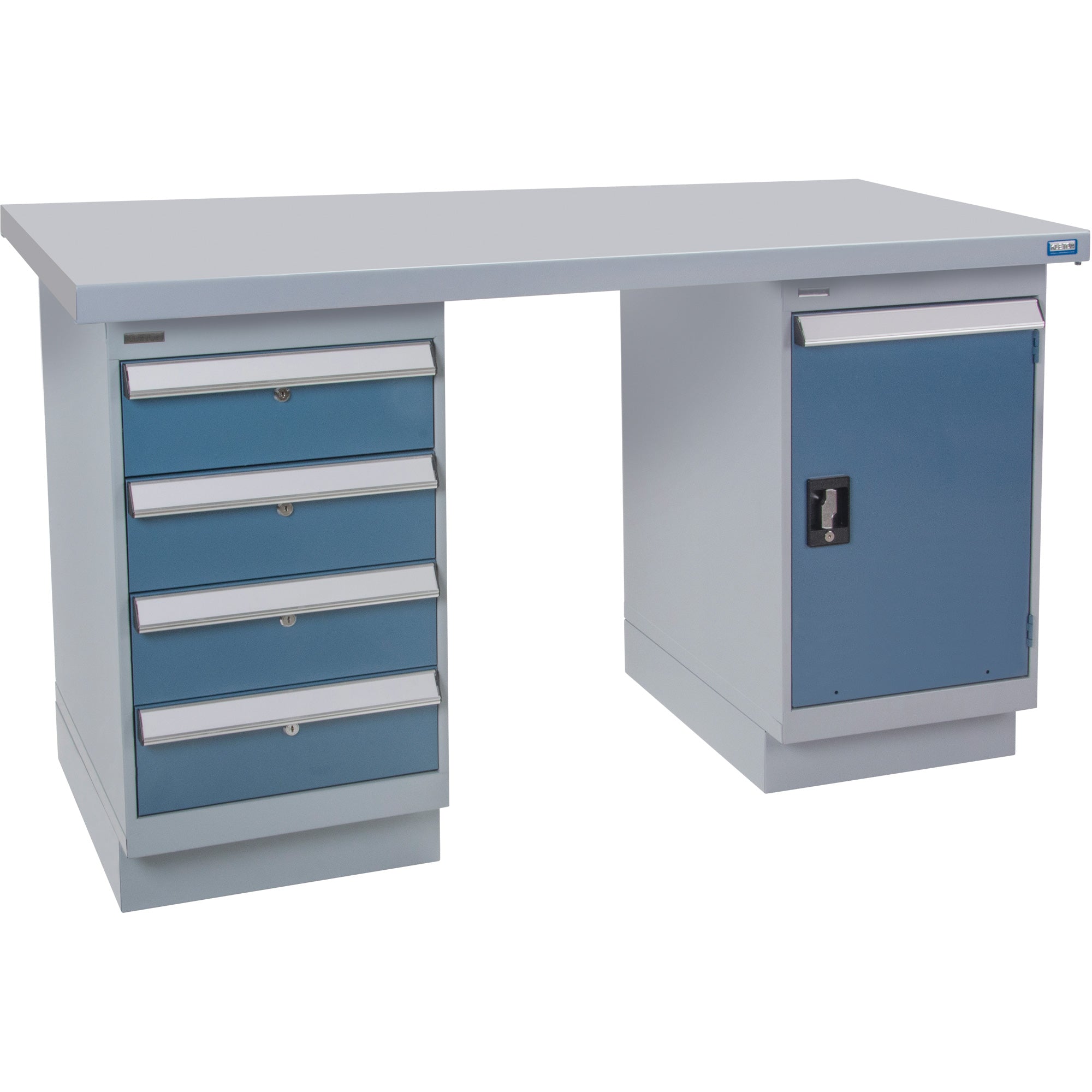 Pre-Designed Workbench, 60" W x 24" D x 34" H, 2500 lbs. Capacity
