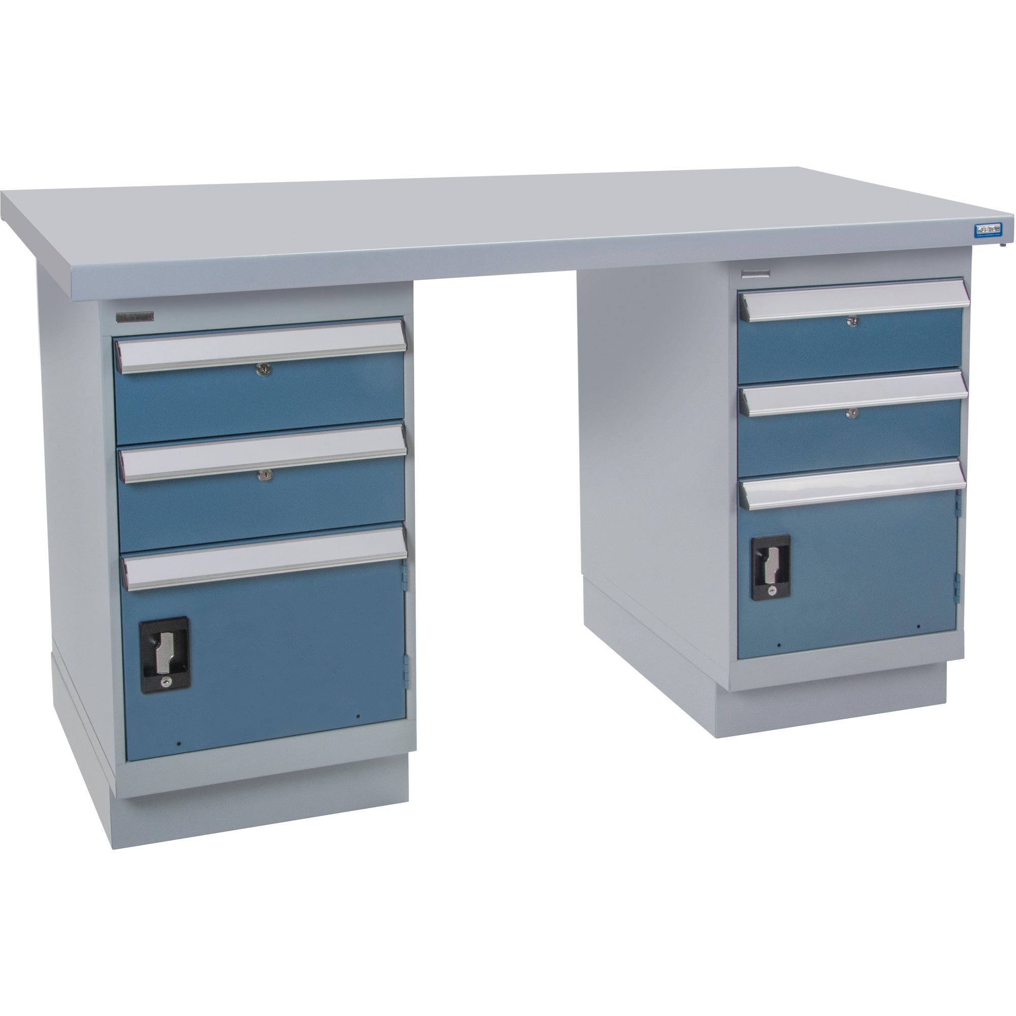 Pre-Designed Workbench, 60" W x 30" D x 34" H, 2500 lbs. Capacity