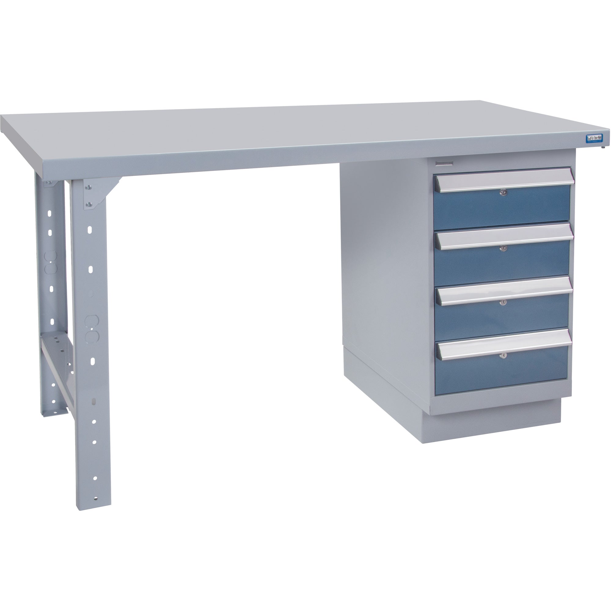 Workbench, 60" W x 30" D x 34" H, 2500 lbs. Capacity
