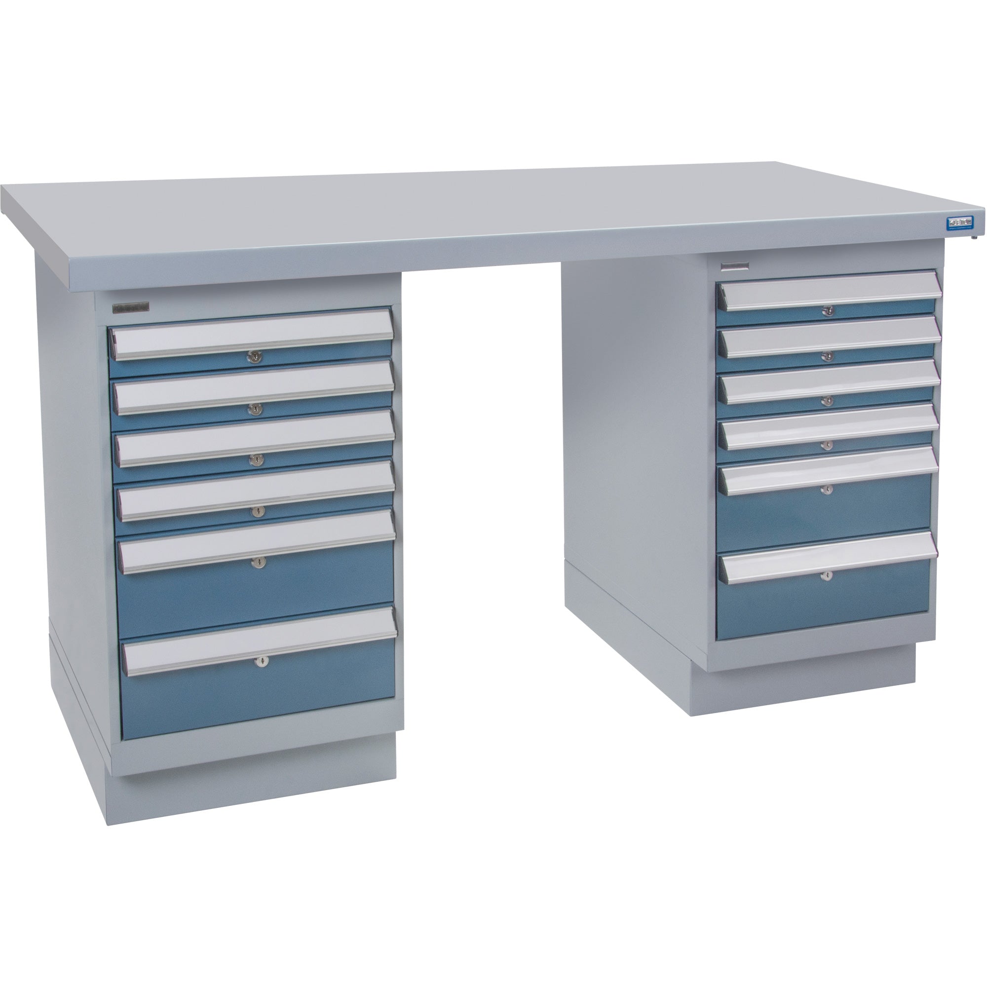 Pre-Designed Workbench, 60" W x 24" D x 34" H, 2500 lbs. Capacity