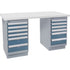 Pre-Designed Workbench, 60" W x 36" D x 34" H, 2500 lbs. Capacity