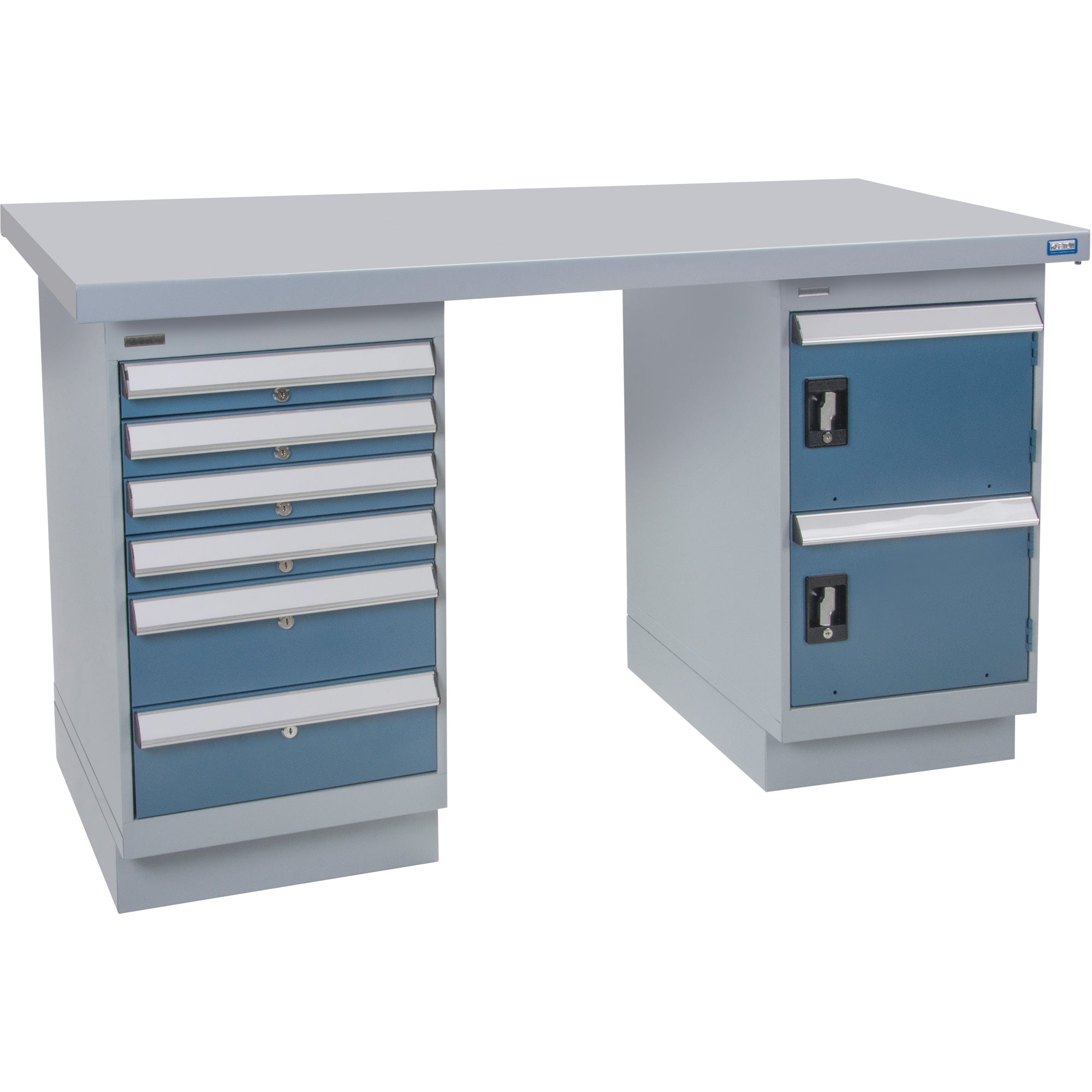Workbench, 60" W x 30" D x 34" H, 2500 lbs. Capacity