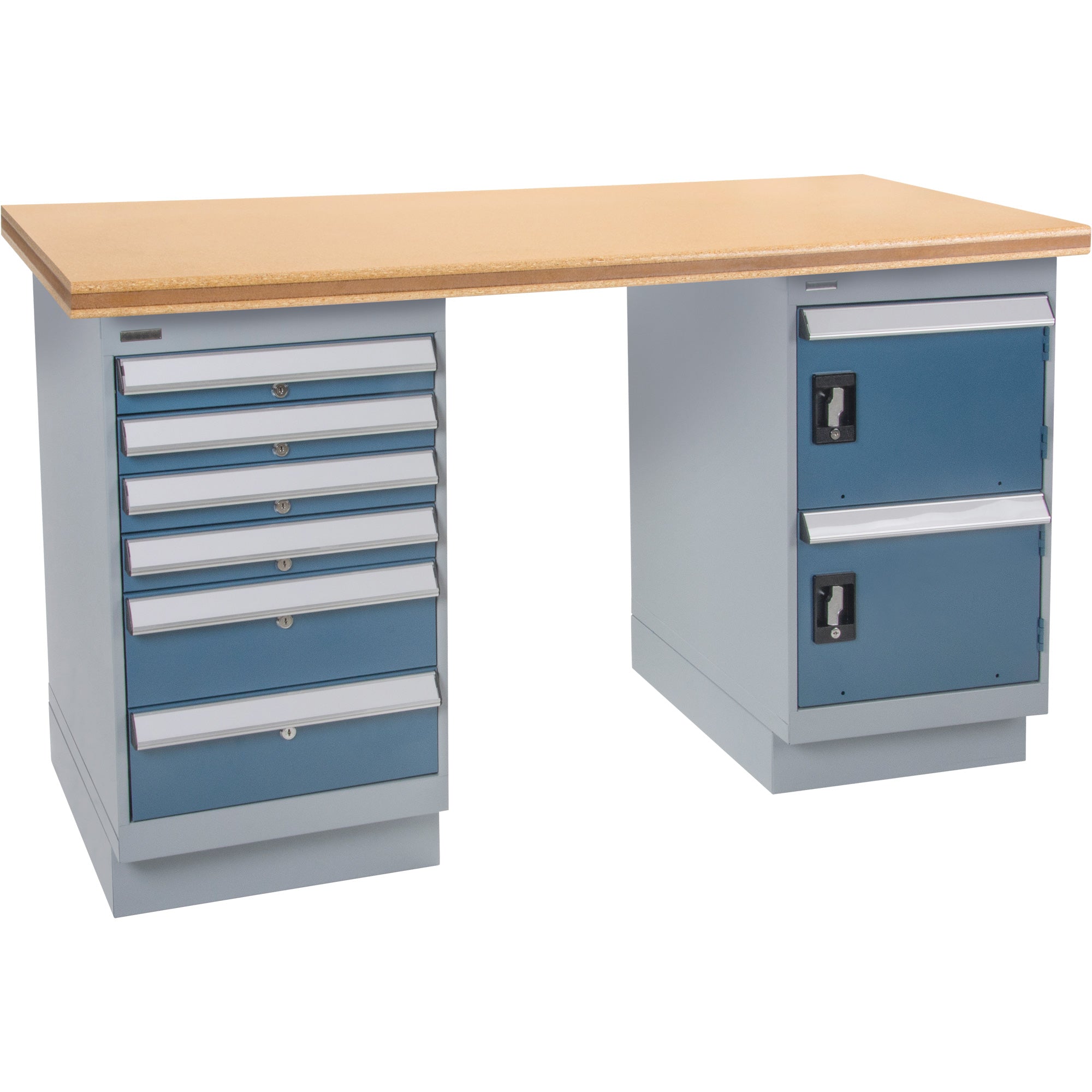 Pre-Designed Workbench, 60" W x 36" D x 34" H, 2500 lbs. Capacity