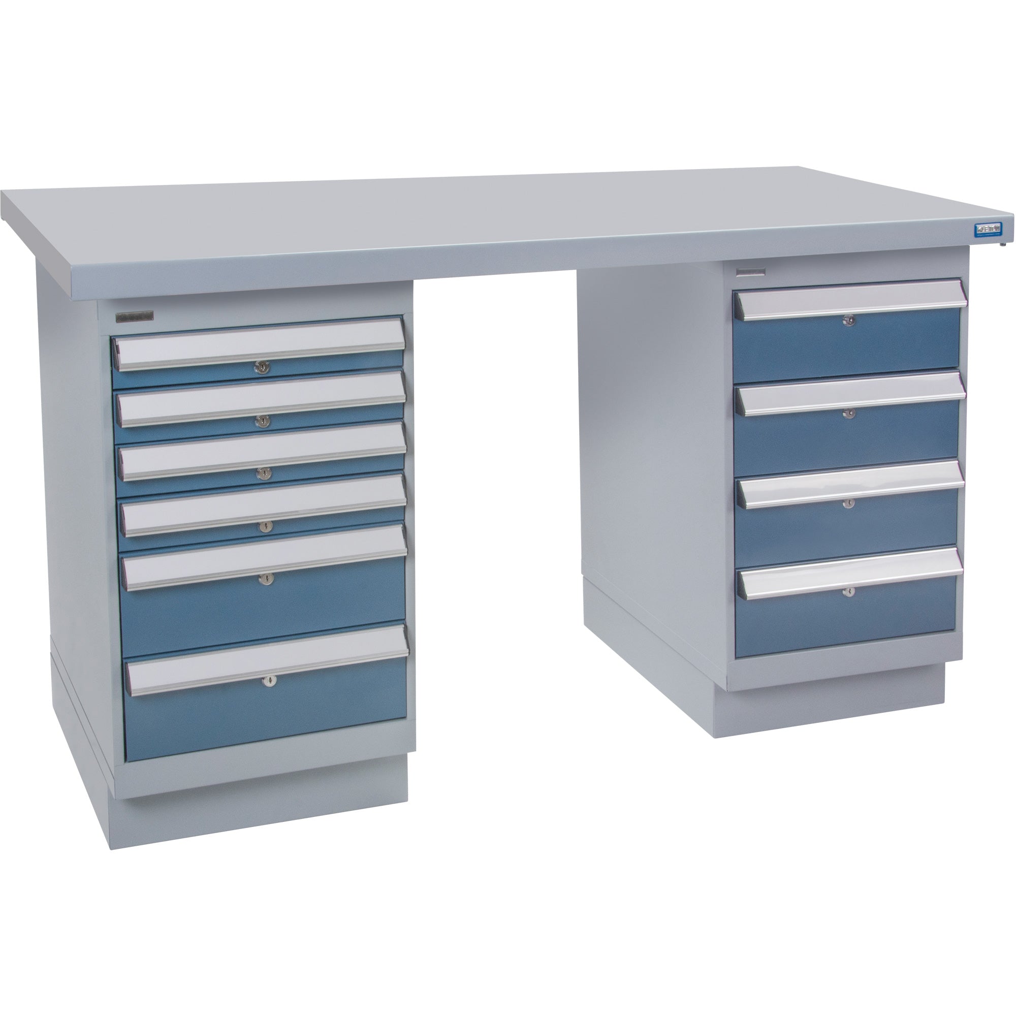 Pre-Designed Workbench, 72" W x 30" D x 34" H, 2500 lbs. Capacity