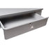 Wall-Mounted Shop Desk, 34-1/2" W x 28" D x 31" H, Grey