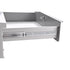 Cabinet Style Shop Desk, 34-1/2" W x 30" D x 53" H, Grey