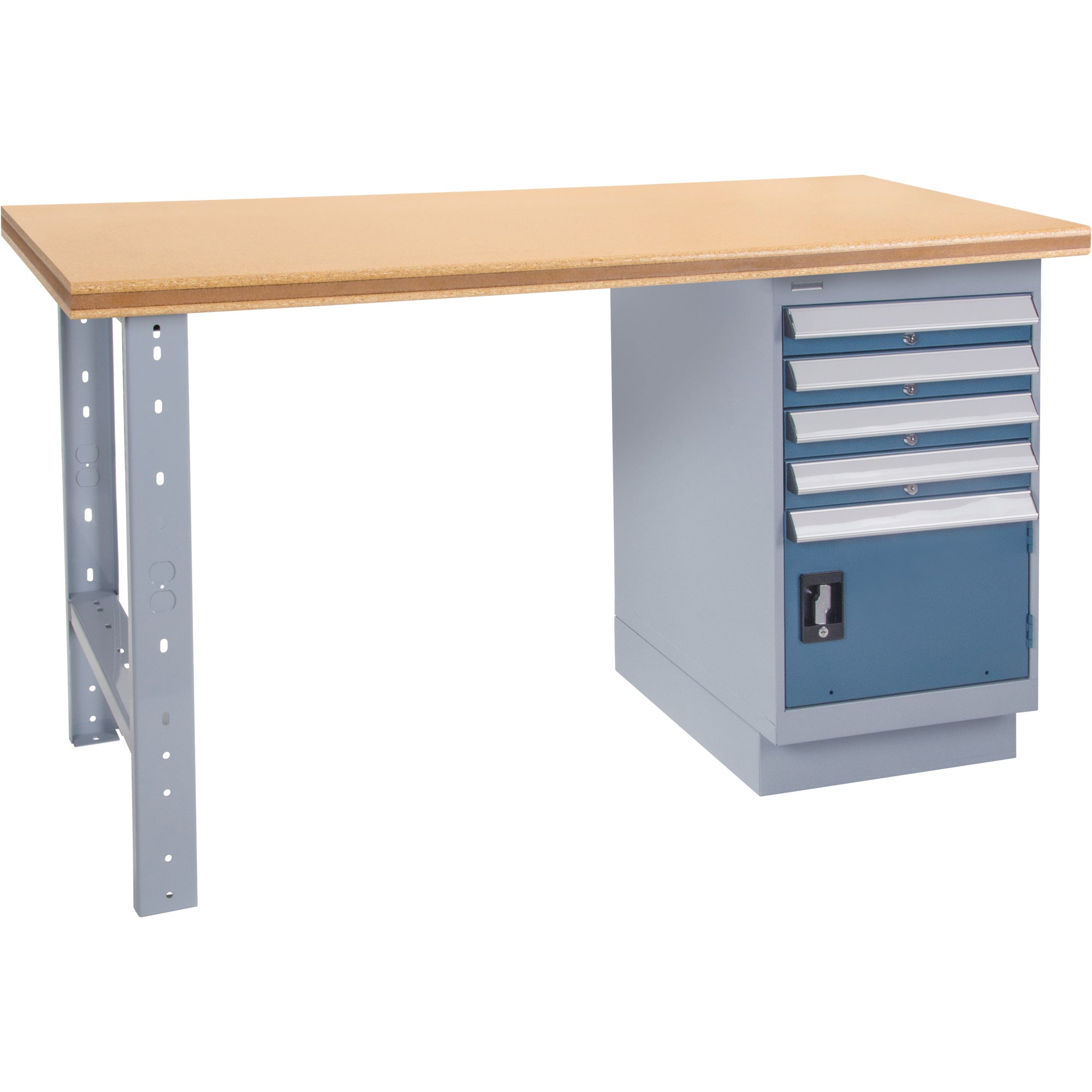 Workbench, 60" W x 36" D x 34" H, 2500 lbs. Capacity