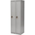 Lockers, Bank of 2, 24" x 18" x 72", Steel, Grey, Rivet (Assembled)