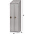 Assembled Lockers, Bank of 2, 24" x 18" x 82", Steel, Grey, Rivet (Assembled)
