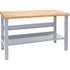 Industrial Duty Workbench, 1000 lbs. Cap., 72" W x 30" D, 34" H