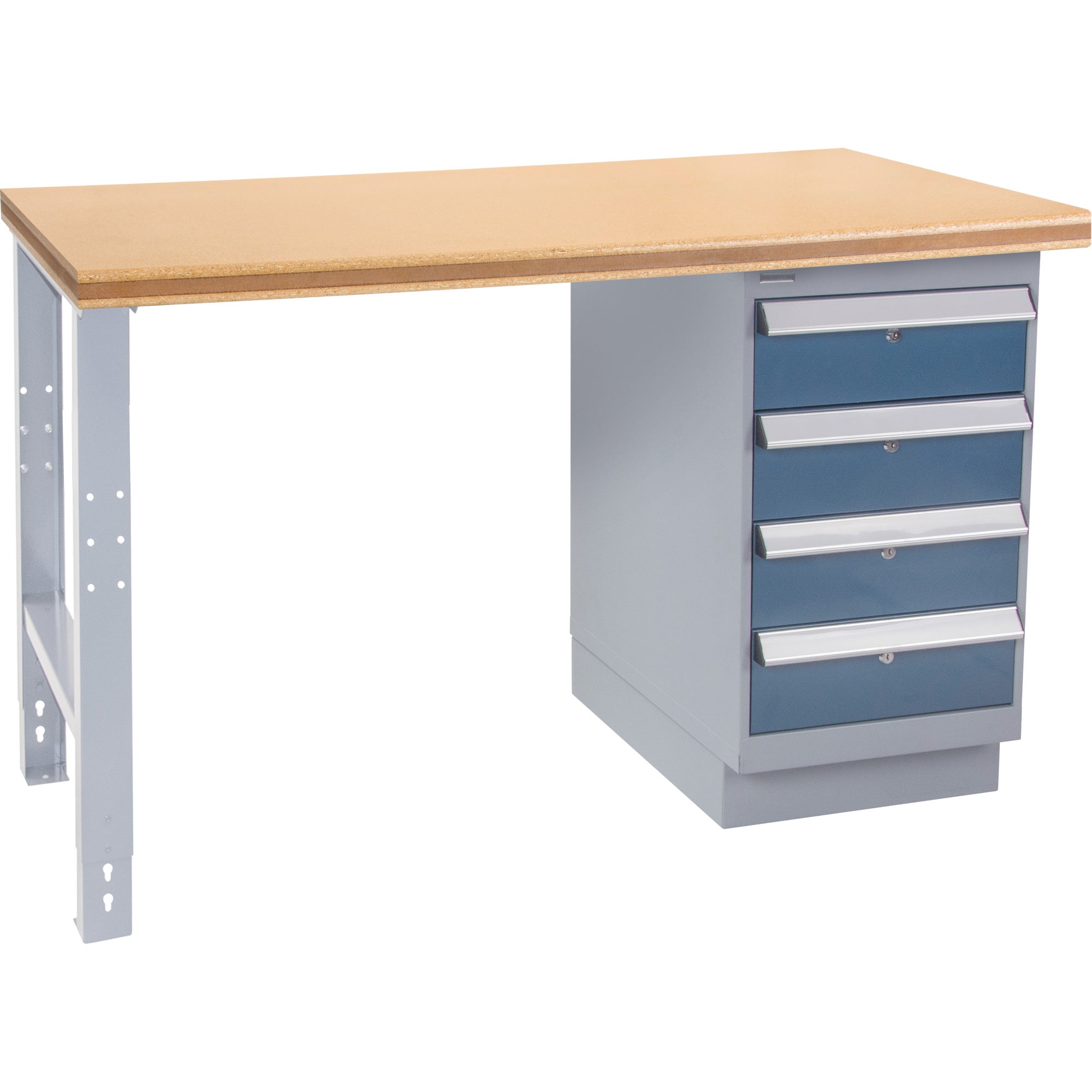 Industrial Duty Workbench, 36" W x 60" D x 34" H, 1000 lbs. Capacity