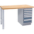 Industrial Duty Workbench, 36" W x 60" D x 34" H, 1000 lbs. Capacity