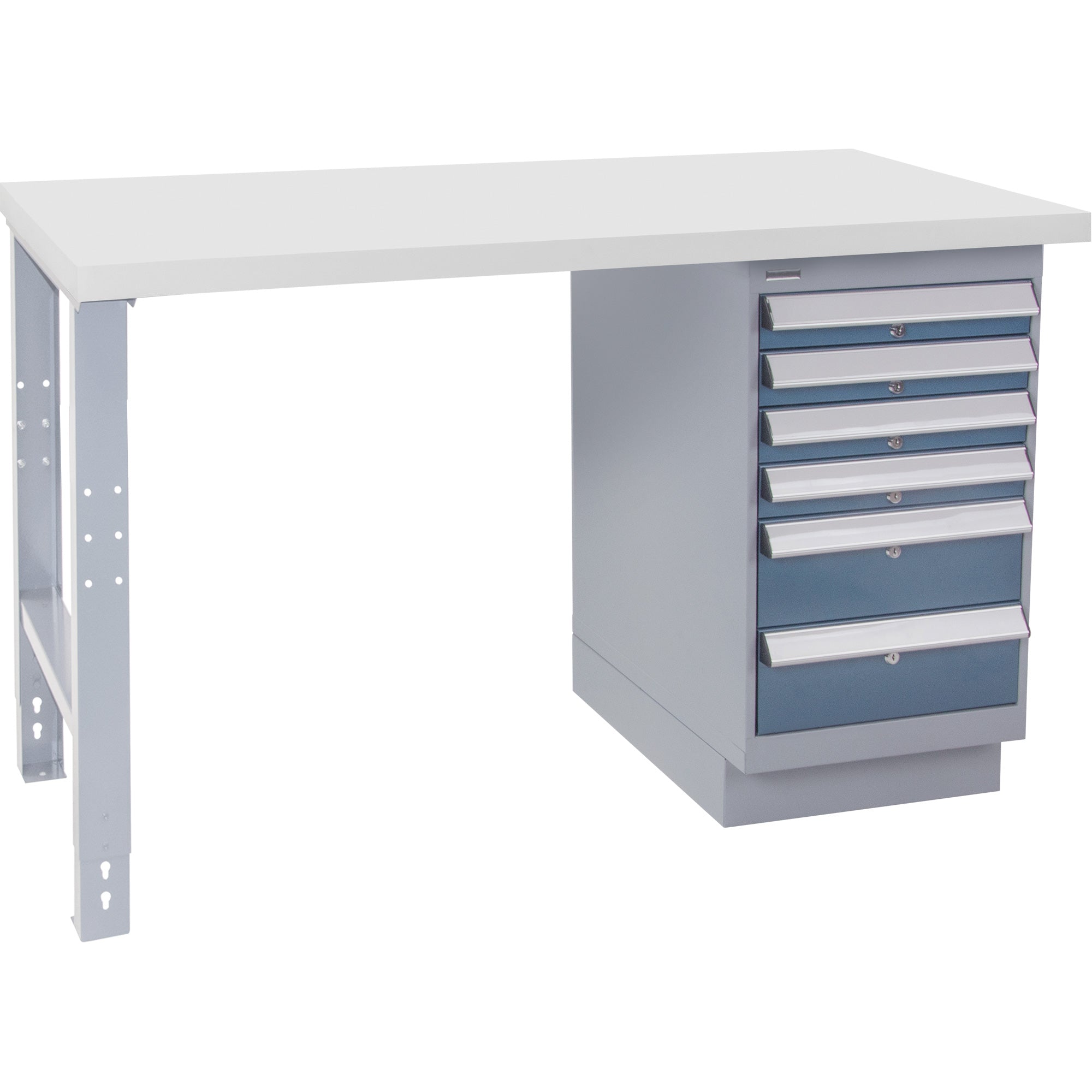 Industrial Duty Workbench, 36" W x 60" D x 34" H, 1000 lbs. Capacity