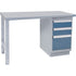 Industrial Duty Workbench, 36" W x 60" D x 34" H, 1000 lbs. Capacity