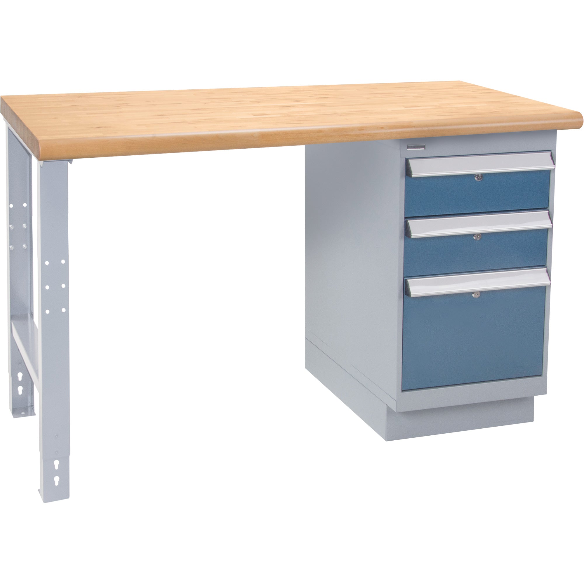 Industrial Duty Workbench, 1000 lbs. Cap., 30" W x 72" D, 34" H