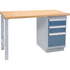 Industrial Duty Workbench, 1000 lbs. Cap., 30" W x 72" D, 34" H