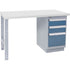 Industrial Duty Workbench, 36" W x 60" D x 34" H, 1000 lbs. Capacity