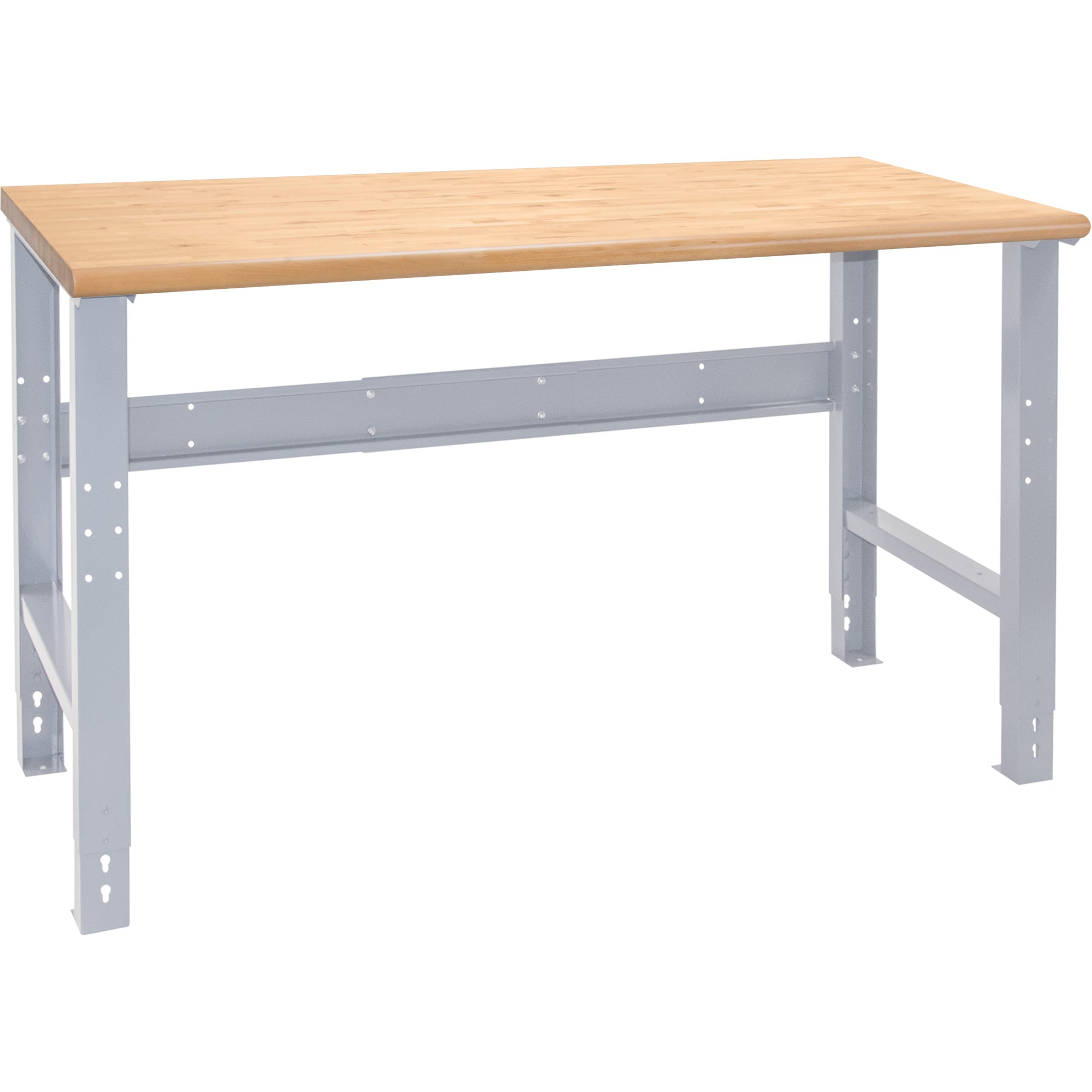 Industrial-Duty Workbench, Top & Legs Only, 1000 lbs Cap., 60" W x 24" D, 34" H