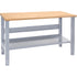 Industrial-Duty Workbench, 1000 lbs Cap., 72" W x 30" D, 34" H