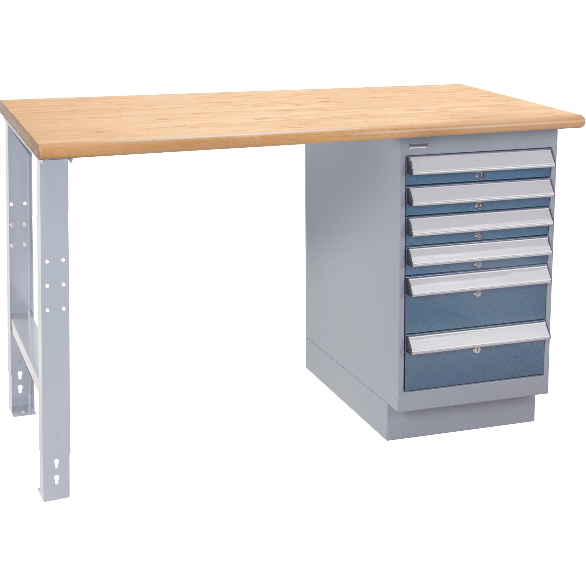 Industrial-Duty Workbench, 1000 lbs Cap., 72" W x 30" D, 34" H