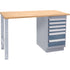 Industrial-Duty Workbench, 1000 lbs Cap., 72" W x 30" D, 34" H