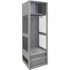 Gear Locker, Steel, 24" W x 18" D x 72" H, Grey