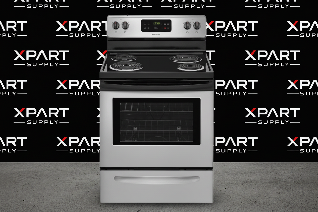 Frigidaire Range with XPart Supply Background