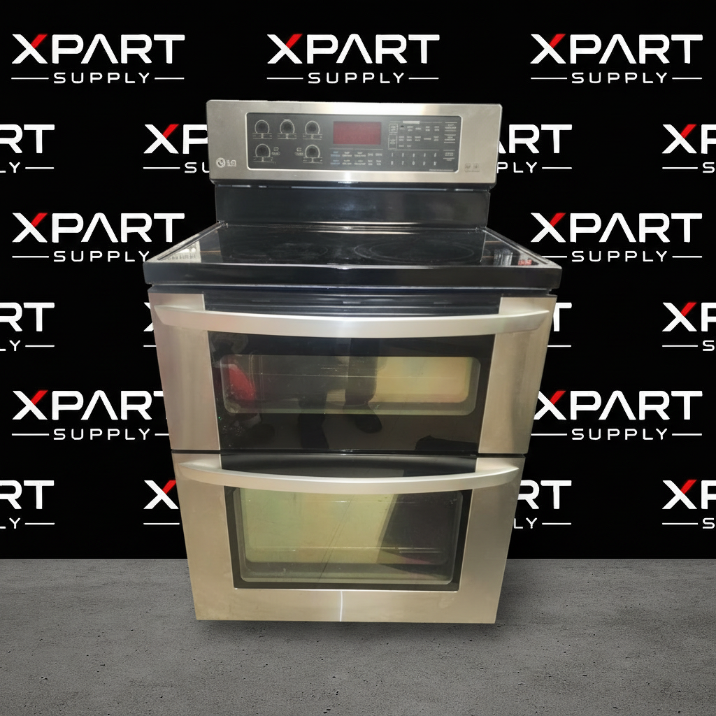 Generated product image with XPart Supply branded background
